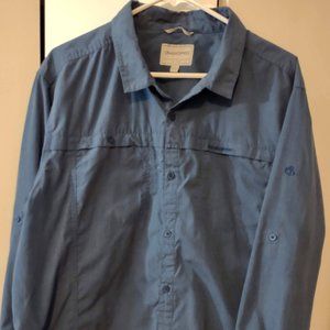 Craghoppers Kiwi Trek Shirt - Men's XXL Blue